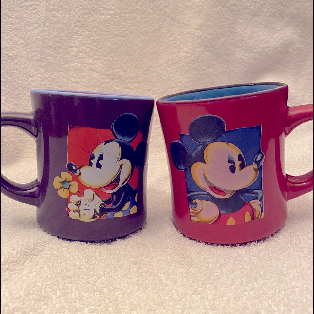 Set of Disney mugs